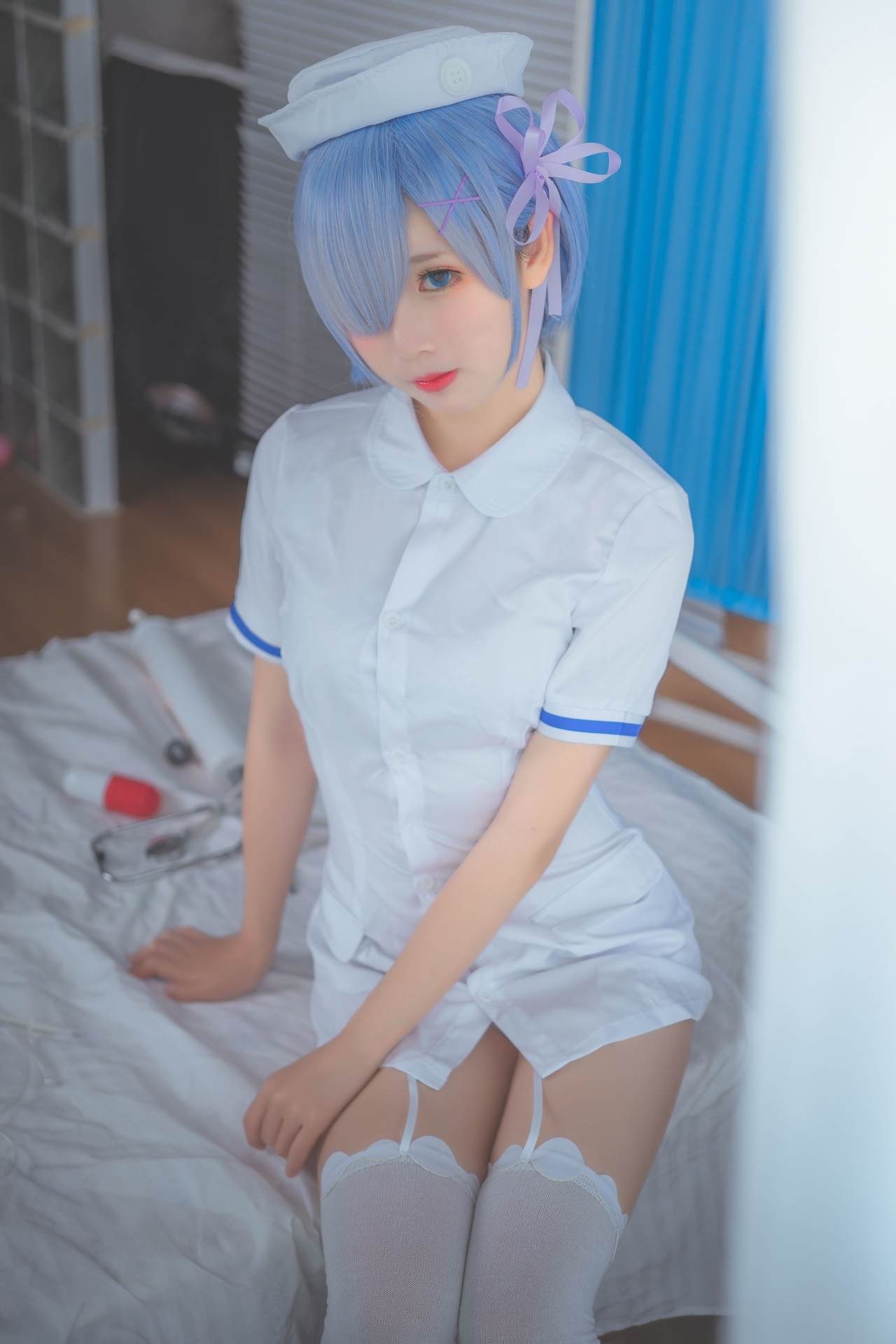 NO.050面饼仙儿蕾姆护士装精美写真【18P】-可宝主